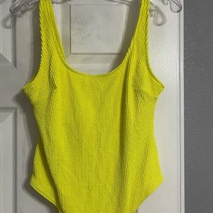 Neon One Piece Swimsuit!!